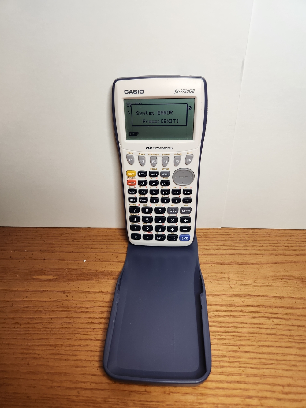 Casio FX-9750GII Scientific Graphing Calculator - tested.